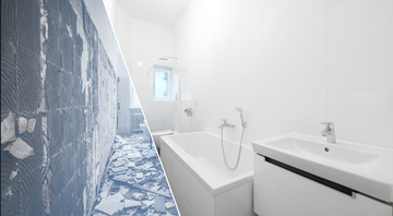 Rénovation de salle de bain aux normes PMR Saint-André-de-Cubzac